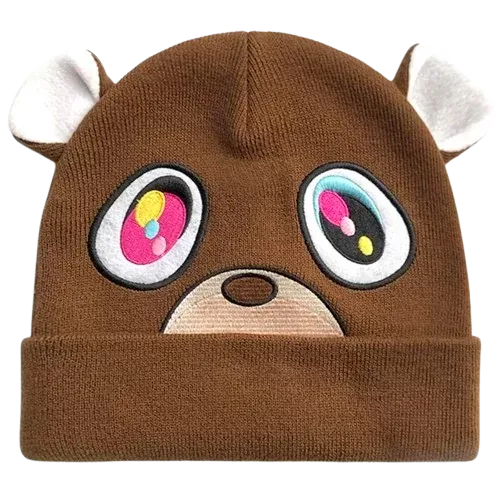 College Drop Out Bear Beanie