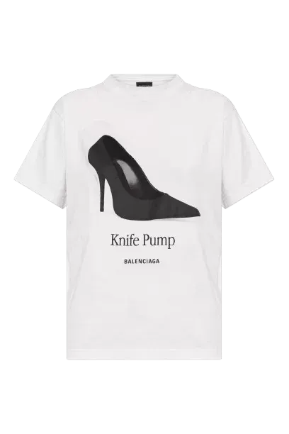 Balenciaga Knife Pump T-Shirt