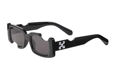 Off-White Notched Sunglasses
