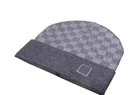 Spiderweb Pattern Knitted Hat