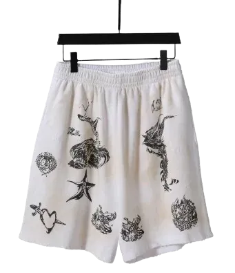 Balenciaga Graffiti Shorts