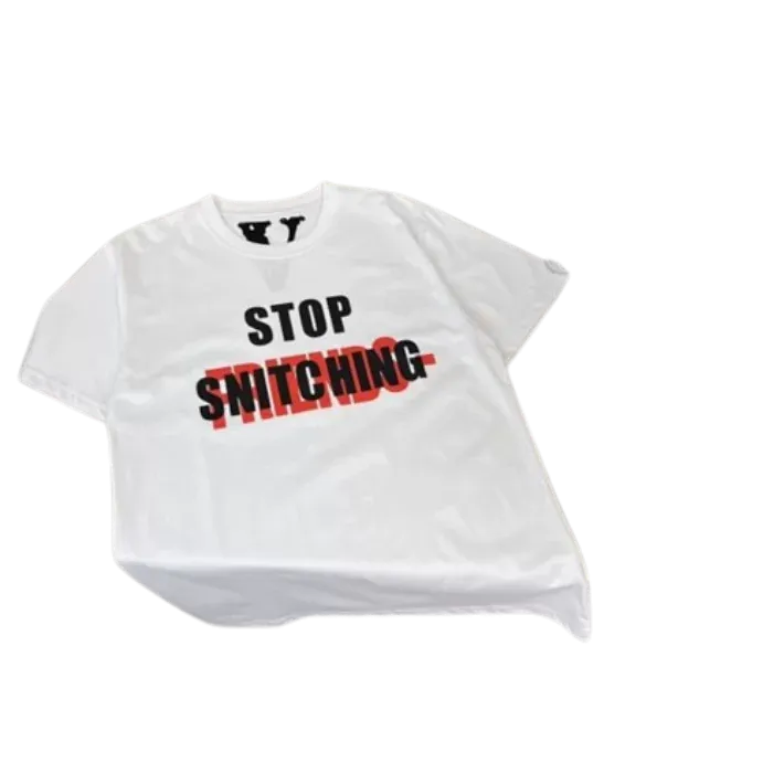 Vlone Stop Snitching T-Shirt