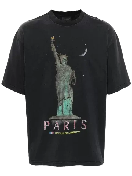 Balenciaga Paris Liberty T-Shirt