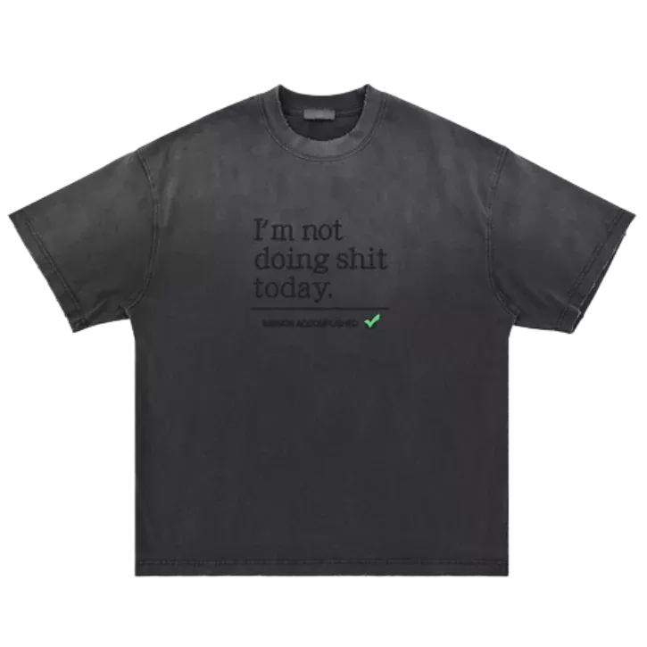 Vetements Not Doing Shit Today T-Shirt (2 Colorways)