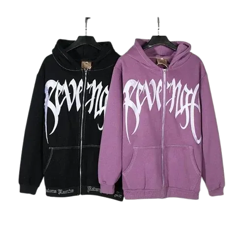 Revenge Zip Up Hoodie (2 Styles)