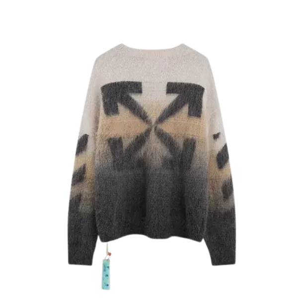 Off-White Mohair Knit Sweaters (6+ Colourways)