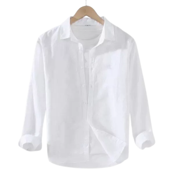 Linen Long Sleeve Shirts (4+ Colourways)