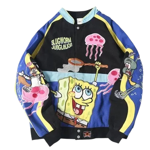 Spongebob Squarepants Jellyfish Racer Jacket