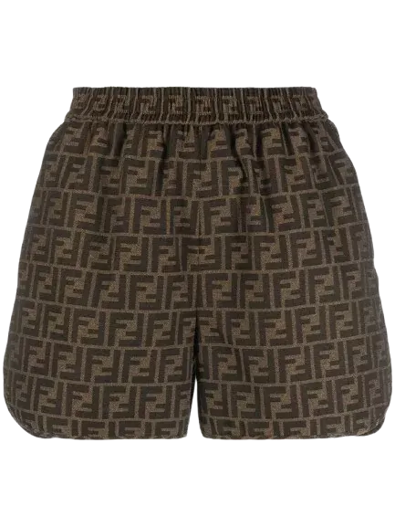 Fendi Monogram Shorts