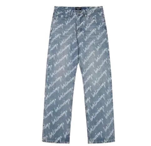 Balenciaga Signature All Over Jeans (5 Styles)