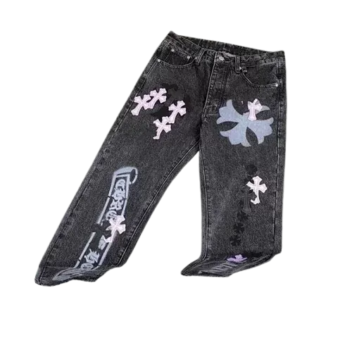 Chrome Hearts Fragile Jeans 1:1
