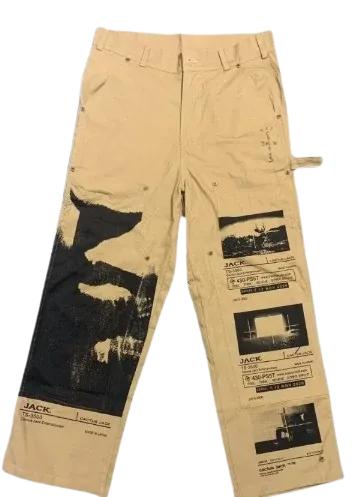 Travis Scott Cactus Jack PS System Work Pants