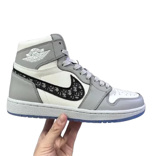 Jordan 1 High Tops Co-branded with Dior Collection