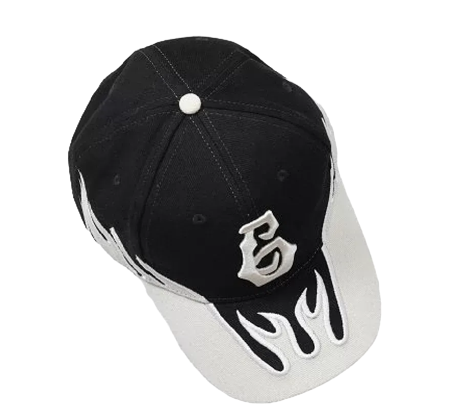 Kanye Cap White Flame