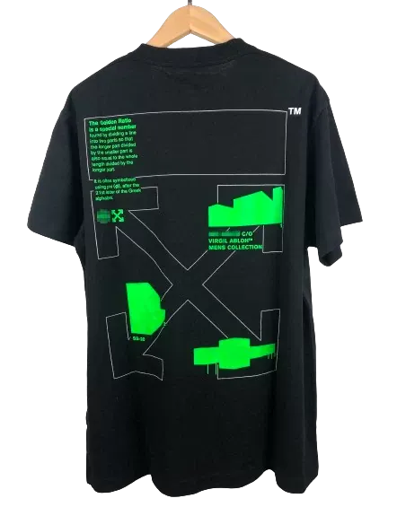Off-White Fluorescent Green Tee