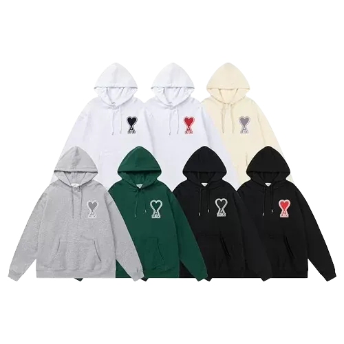 Ami Paris Hoodie (6 Colorways)