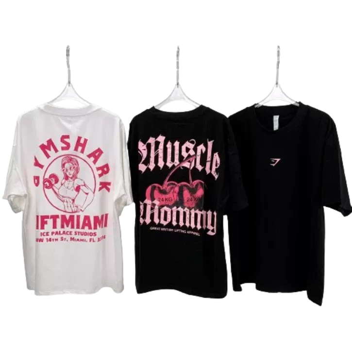 Gym Shark T-Shirts (3 Styles)