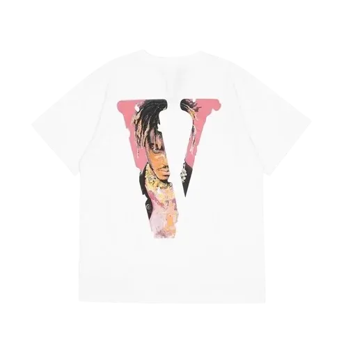 Juice WRLD Big V Character Print T-Shirt