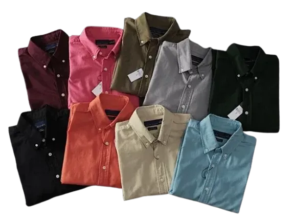 Polo Casual Dress Shirt (10+ Colorways)