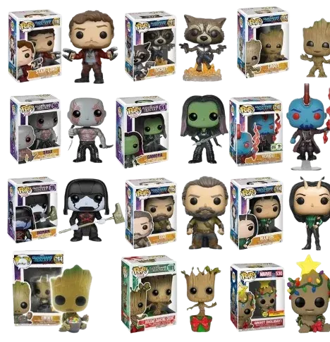 Funko Pop Gardians of the Galaxy Figures