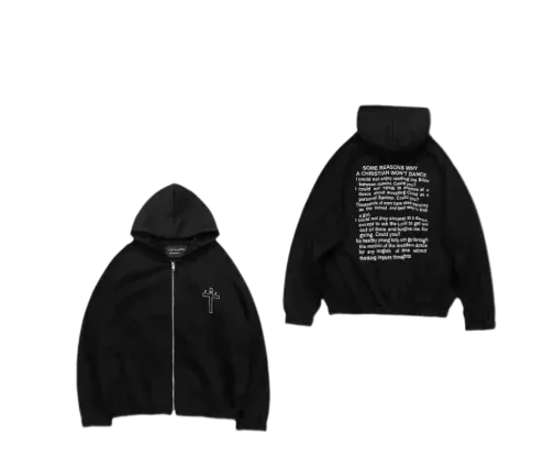 ERD Crucifix Christian Hoodie