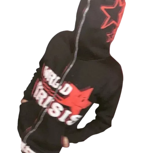 Worls krisis full zip hoodie