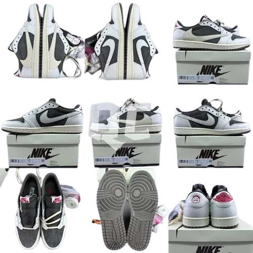 Travis Scott x Nike Air Jordan 1 Low AJ1 Shoes