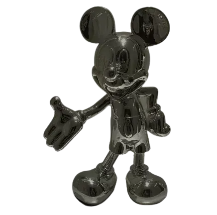 Chrome Mickey Mouse Figure