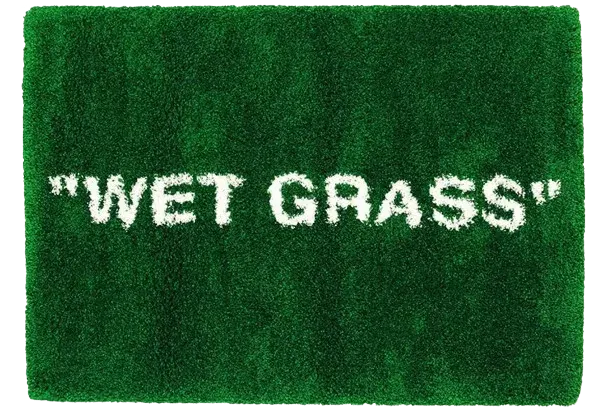 Wet Grass Rug