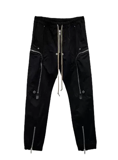 Multi-Zip Side Pocket Work Pants