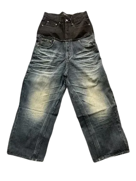Balenciaga Double Waisted Jeans Cut Up (2 Styles)